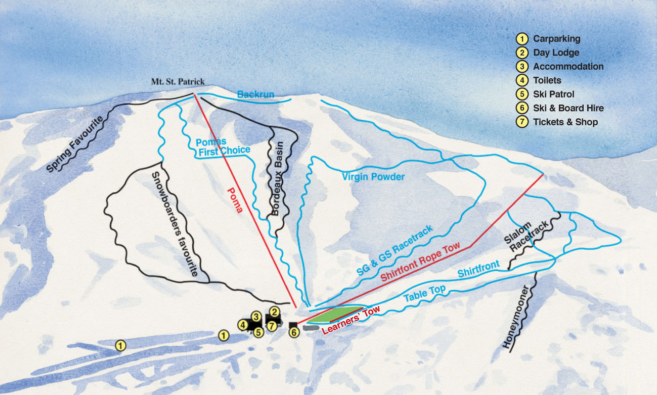 Ski fields in South Island - Christchurch & Canterbury